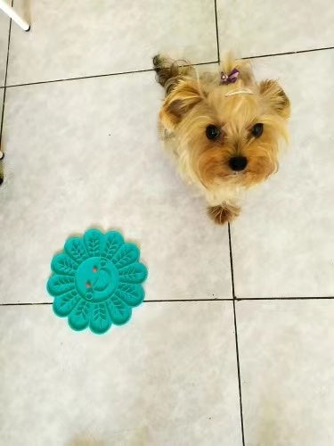 Fish-Shaped Silicone Lick Mat for Dogs