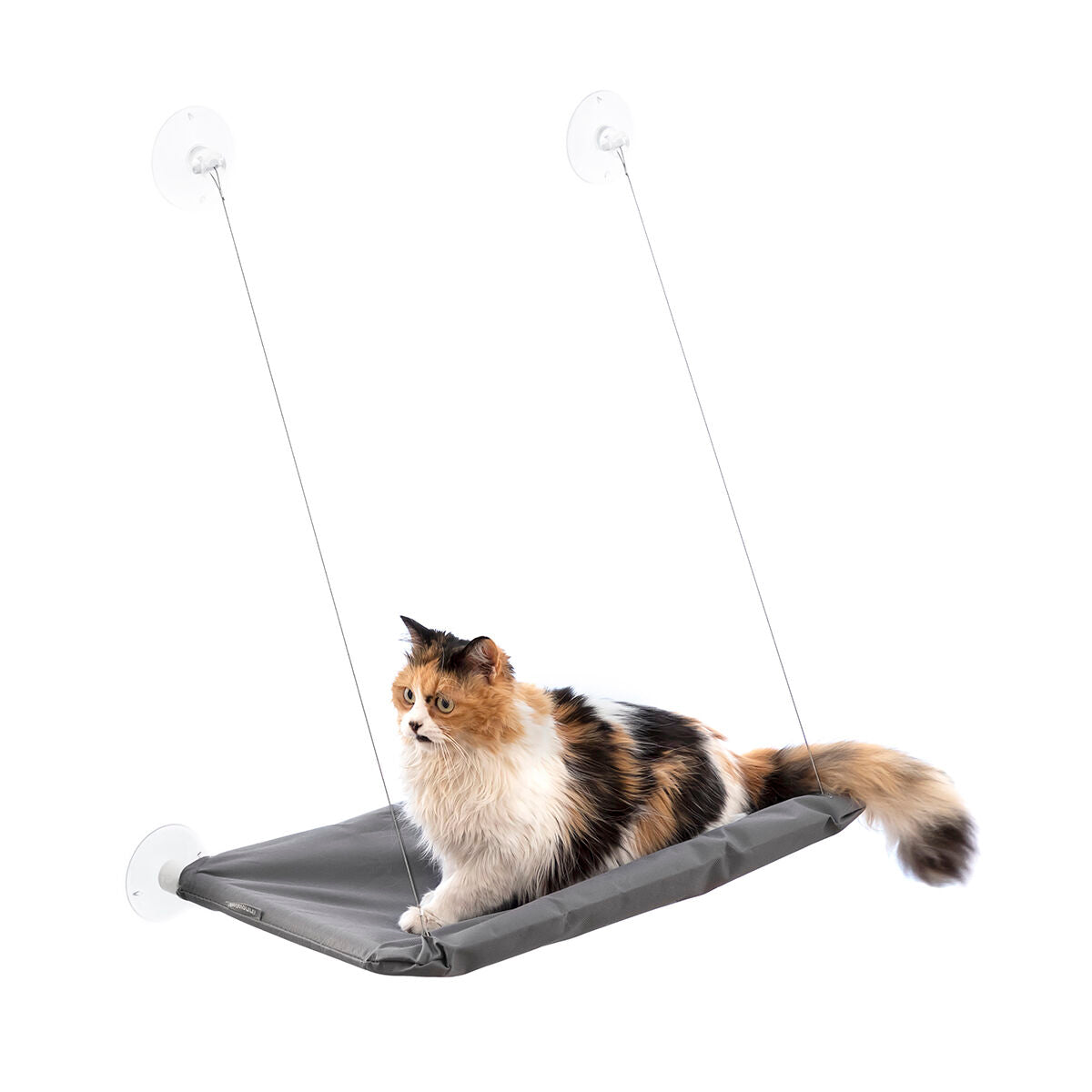 Catlax InnovaGoods Hanging Cat Hammock - With Suction Cups for Windows
