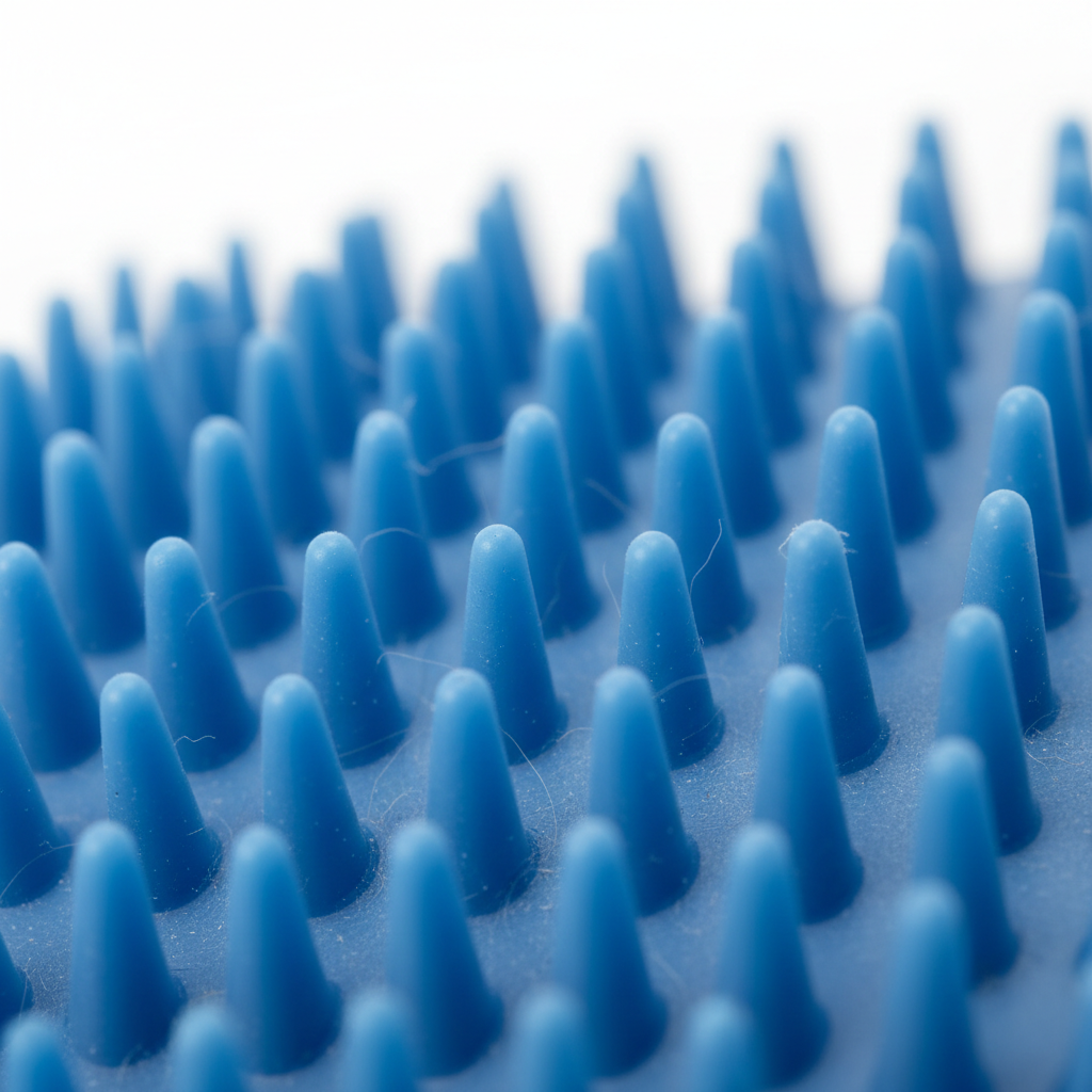 Dettaglio setole in silicone