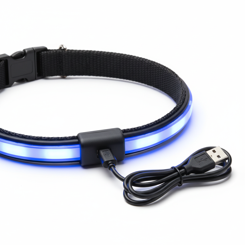 Ricarica USB del collare LED